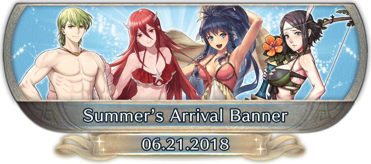 FEH Content Update: 06/20/18 - Summer's Arrival
