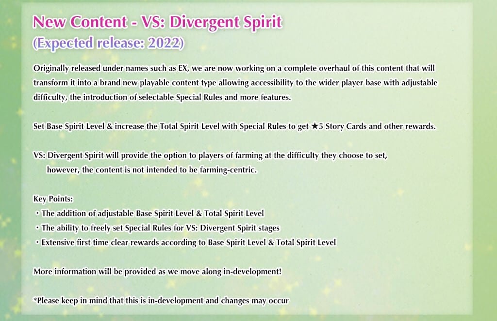 vs Divergent Spirit