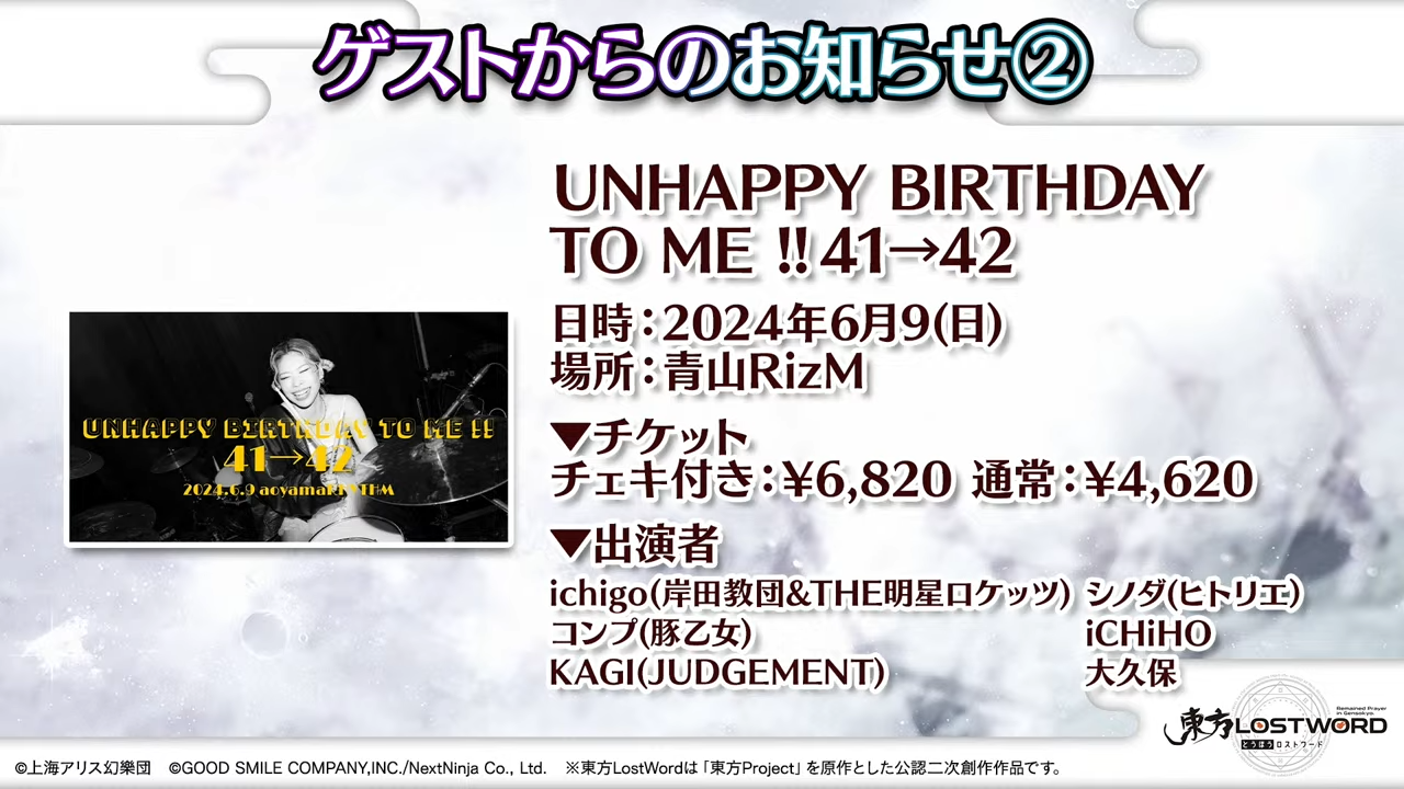Ichigo Birthday
