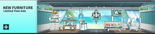 Arknights New Furniture Theme - Siesta Beach Hut