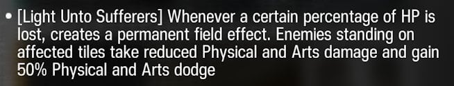 Anodian's dodge and damage reduction is explicitly stated for Physical and Arts.
