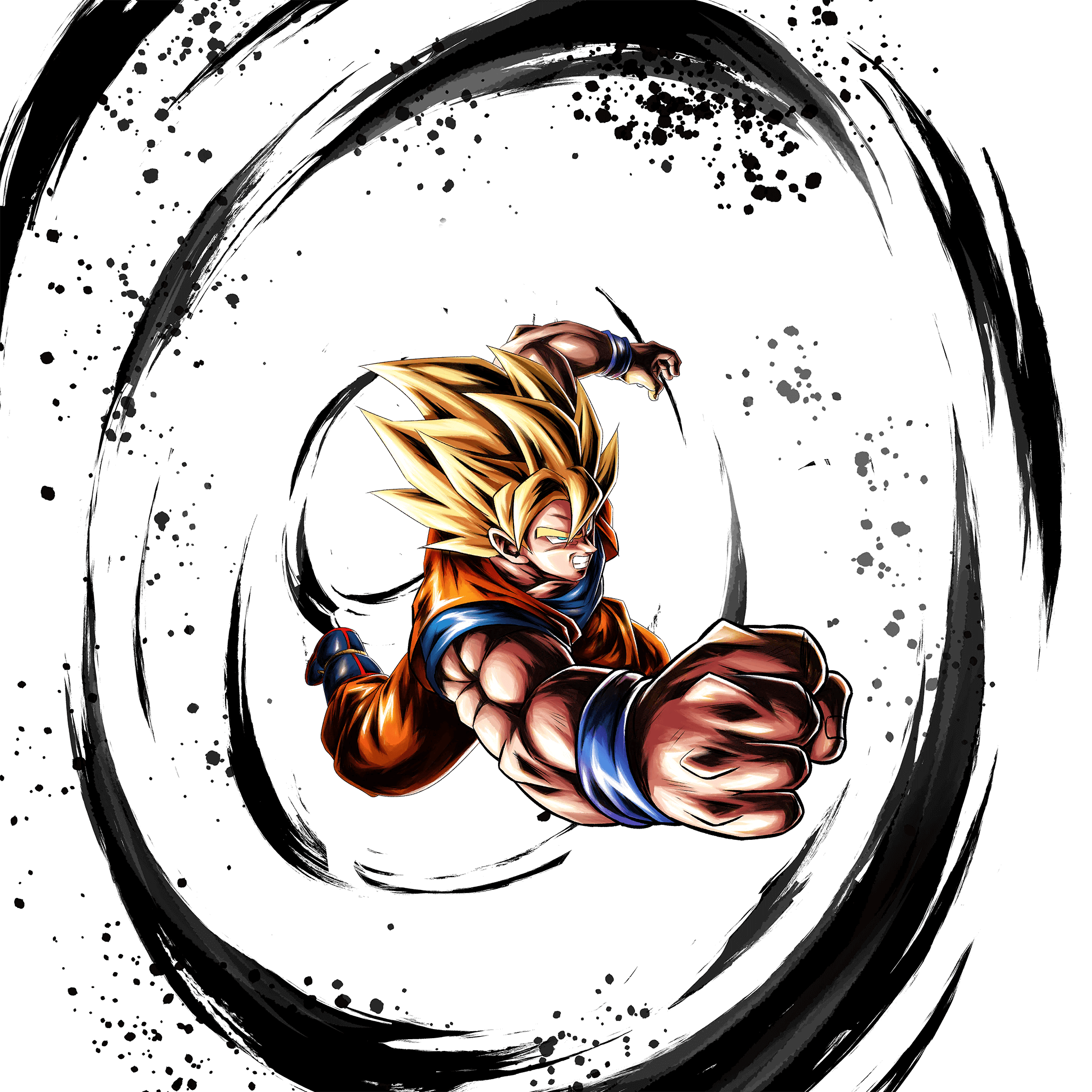 SP Super Saiyan Goku (RoC) (Green)  Dragon Ball Legends Wiki - GamePress