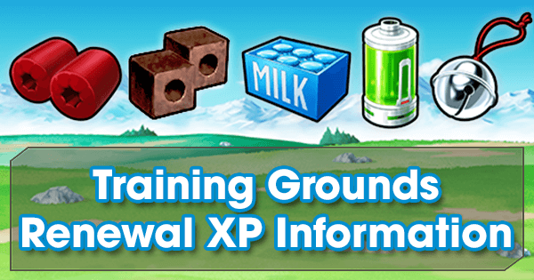 Training Grounds Renewal XP Information
