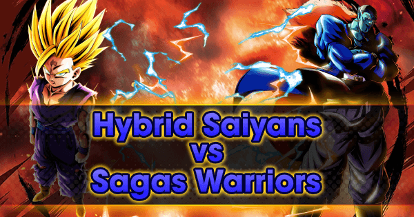 Hybrid Saiyans vs Sagas Warriors