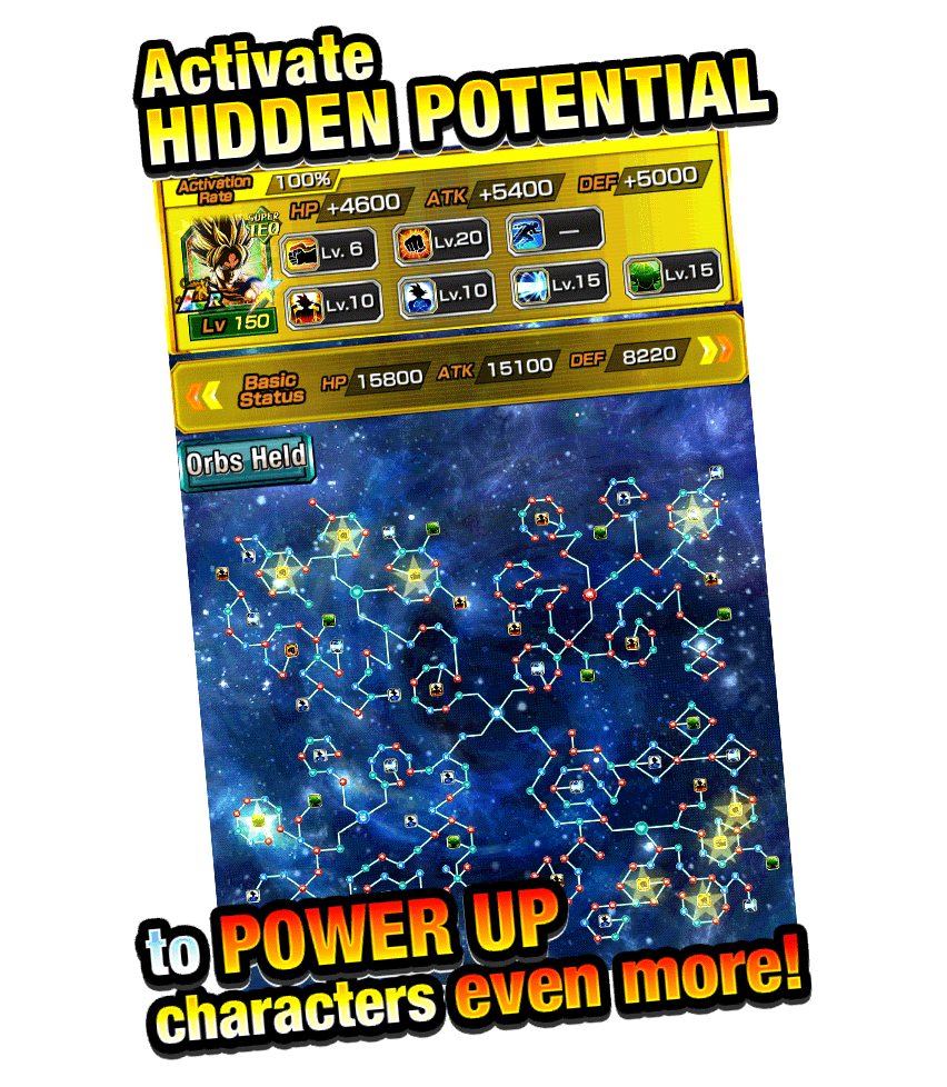 In game loading screen on Hidden Potential system