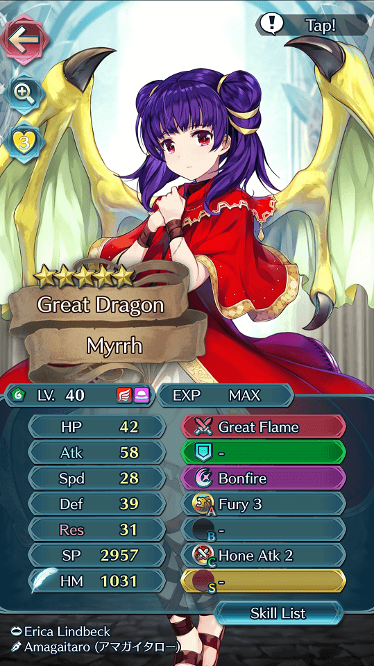 Myrrh's mobility gives her the advantage over other tanks.