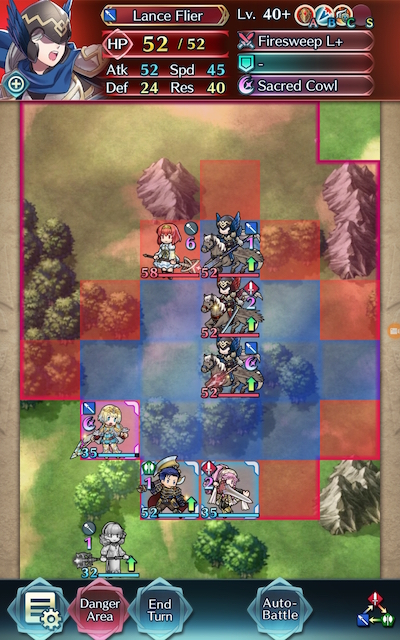 placing Hector So He Charges His Special