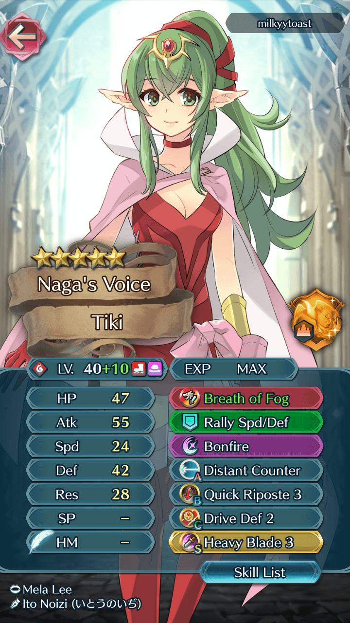 Adult Tiki's stellar Defense makes her another great choice for handling Jamke.