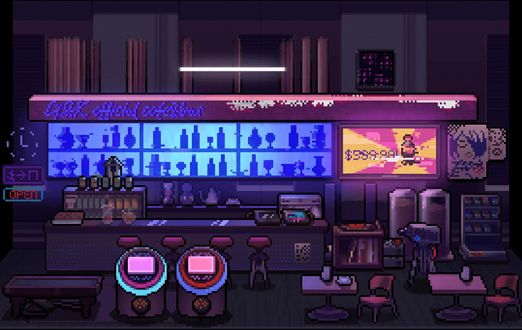 pixel cafe