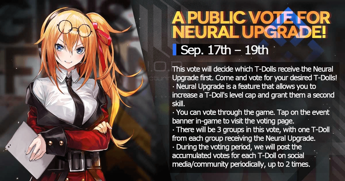 Official Neural Upgrade Vote Explanation Image