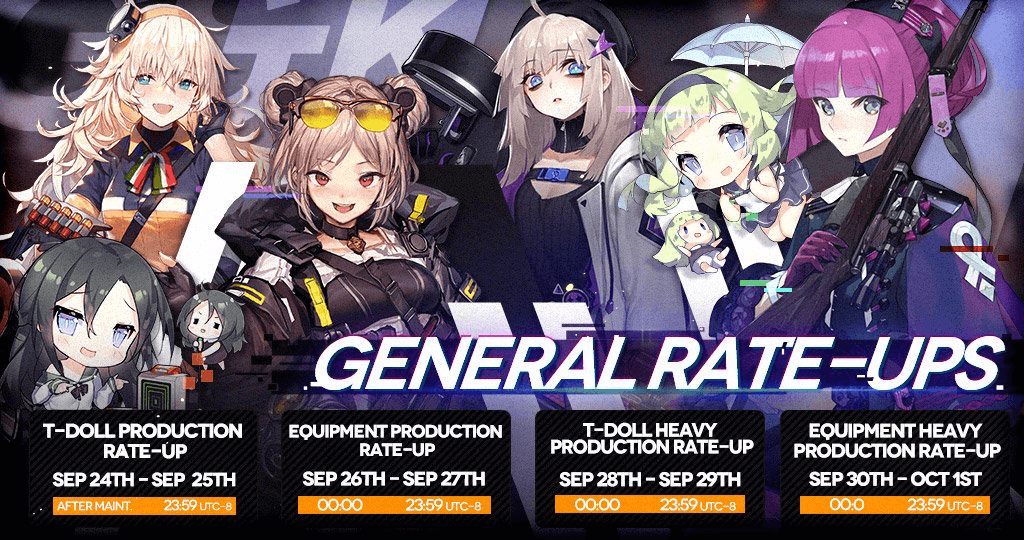 September Rate-Up Schedule Banner