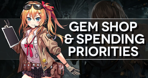 Main title banner for "Gem Shop and Spending Priorities" walkthrough