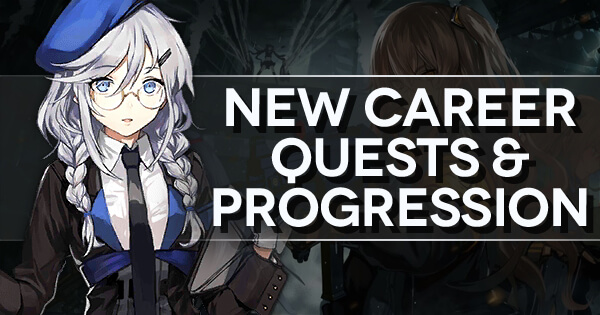 Main title banner for "New Career Quests and Progression" walkthrough