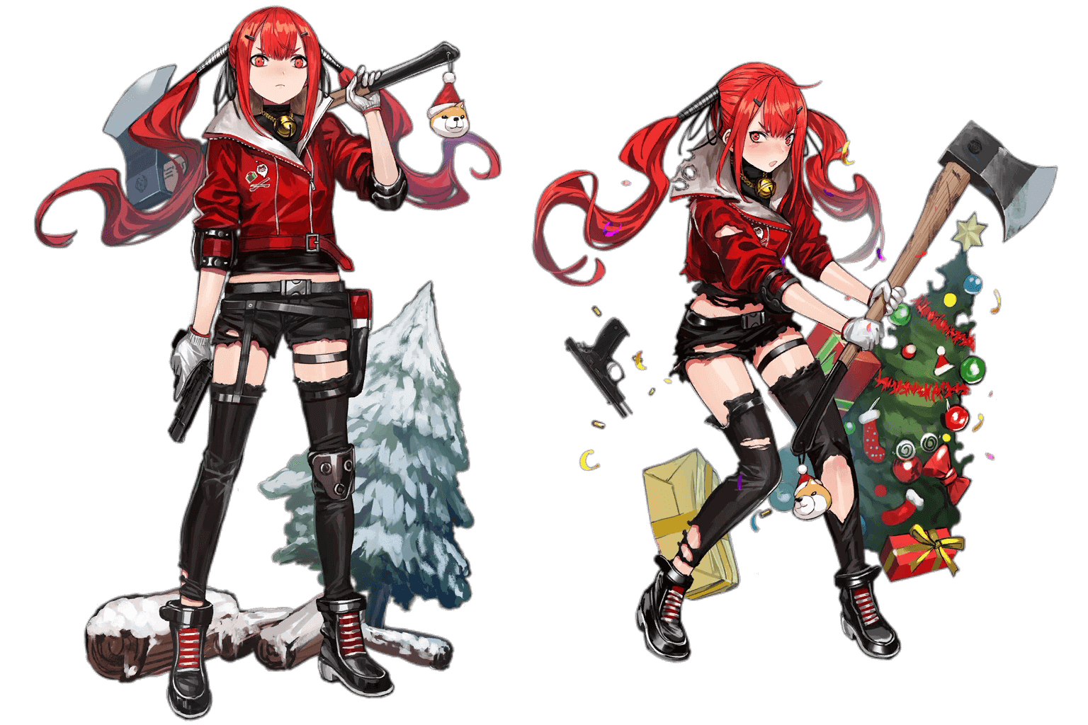 CZ75's "Winter Forager" Costume