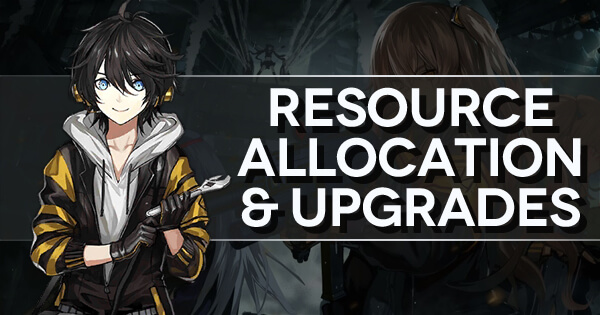 Main title banner for "Resource Allocation and Upgrades" walkthrough