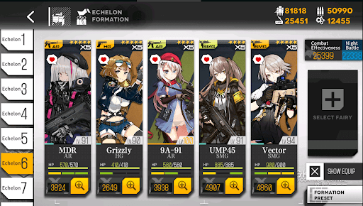 AR/SMG Team overview