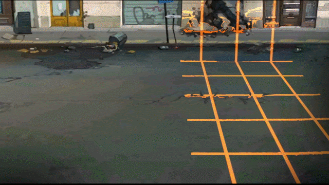 GIF showing BGM-71 bombarding an enemy Doppelsoldner to destroy its Force Shield.