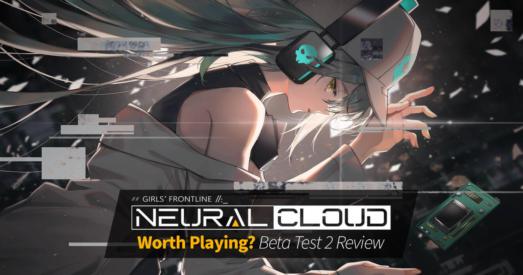 Is "Girls' Frontline: Project Neural Cloud" worth playing? Banner featuring a CG showcasing Antonina