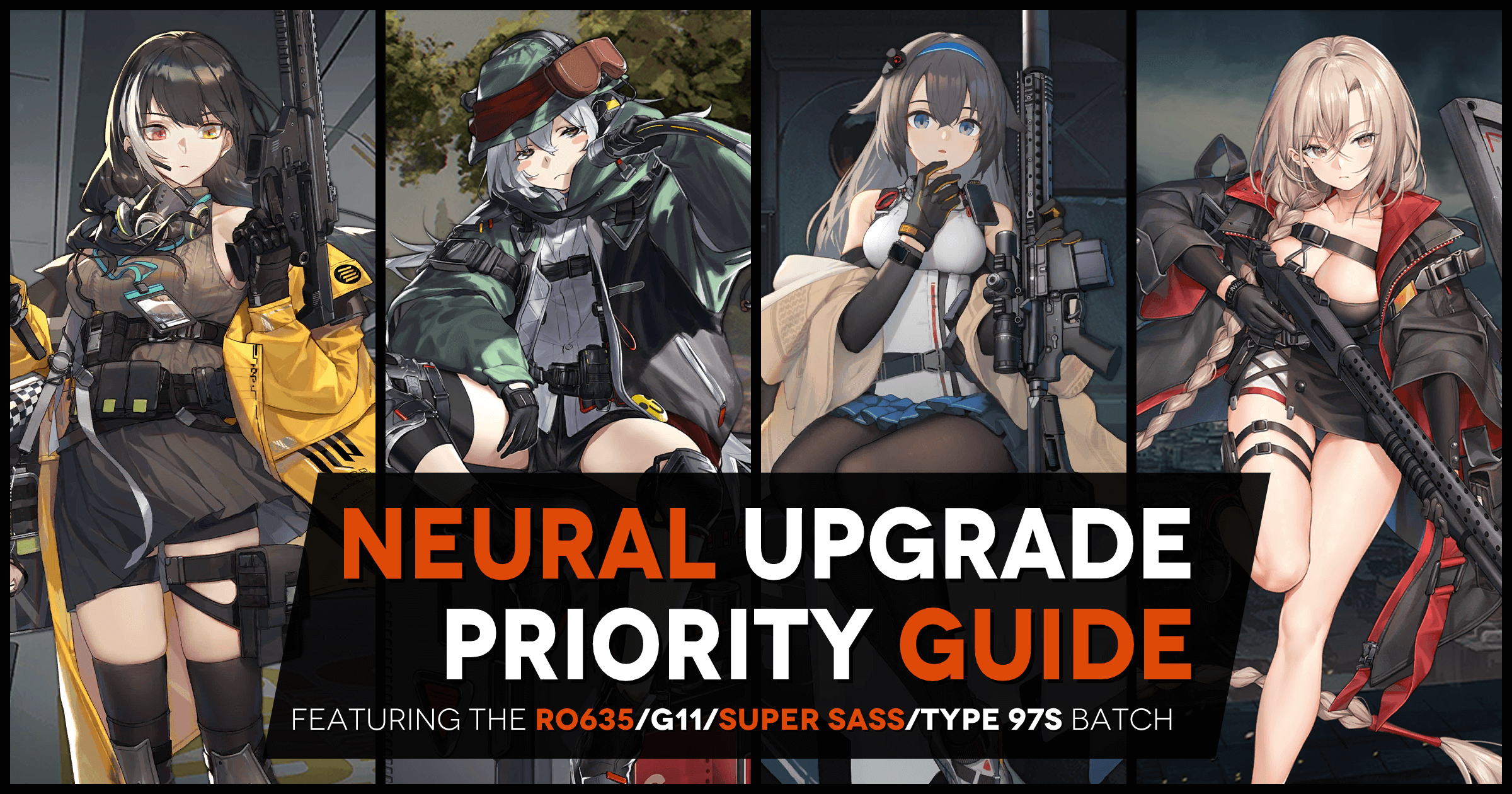 Neural Upgrade Priority Guide featuring the Dual Randomness upgrades!