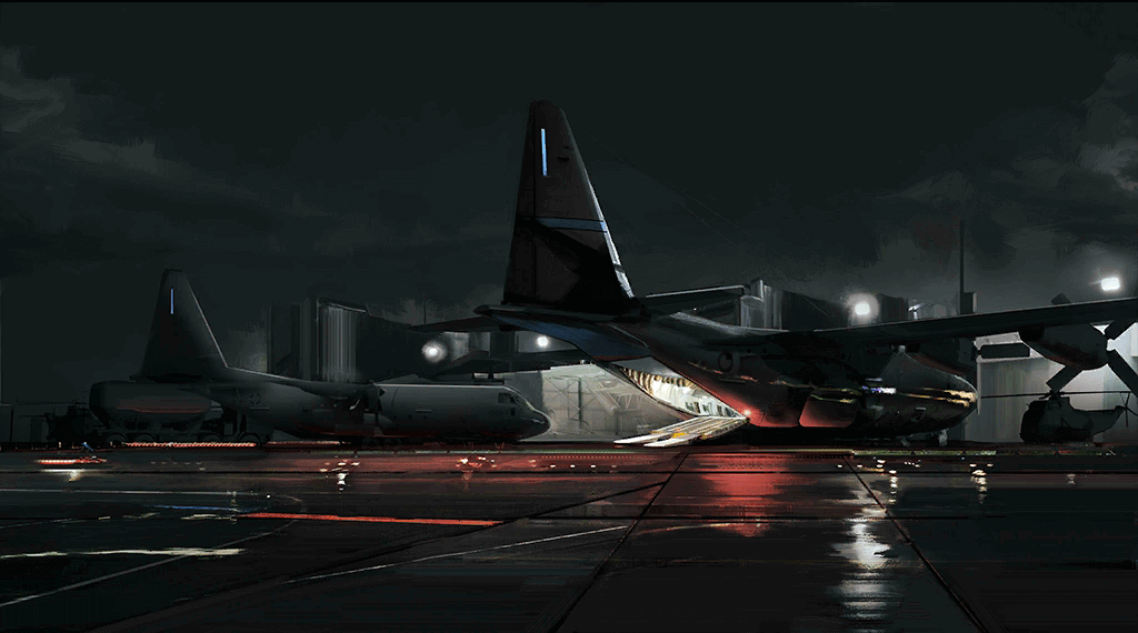 Ingame CG of an airport.