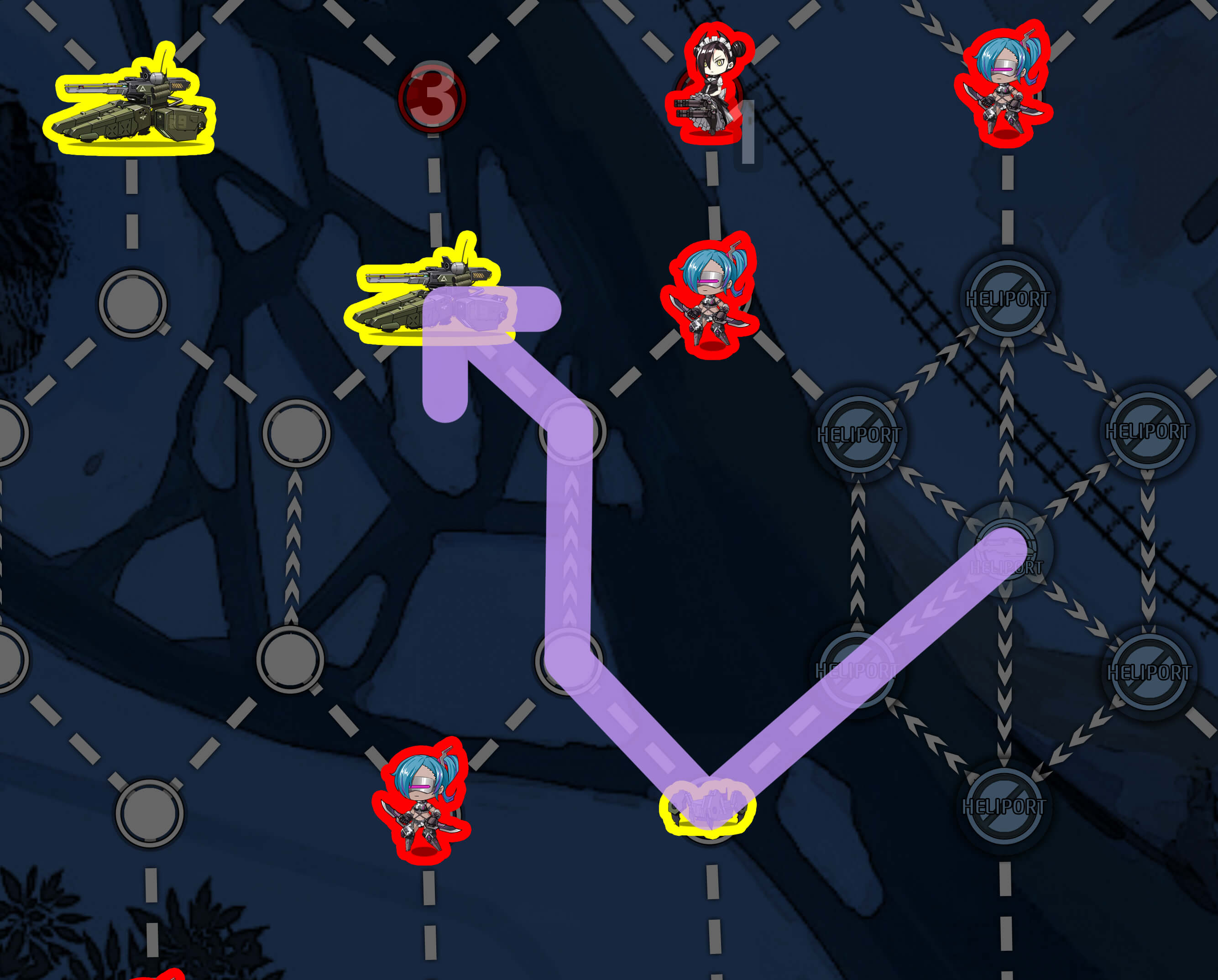 Route to test Gunboats in Hornet's Nest