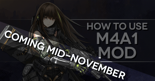 How to use M4A1 Mod teaser banner