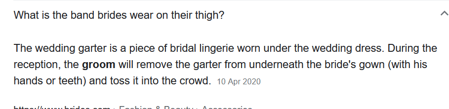 The defination of garter