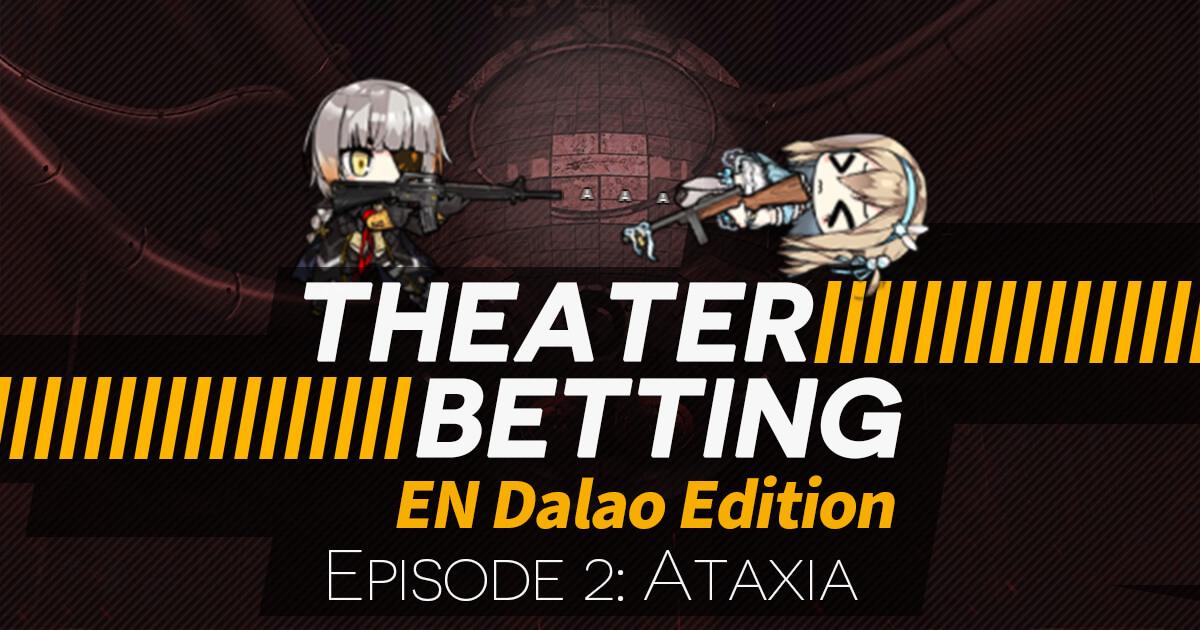 Theater Betting Episode 2 Banner featuring M16 (EN) and Ceia (Suomi Xmas)
