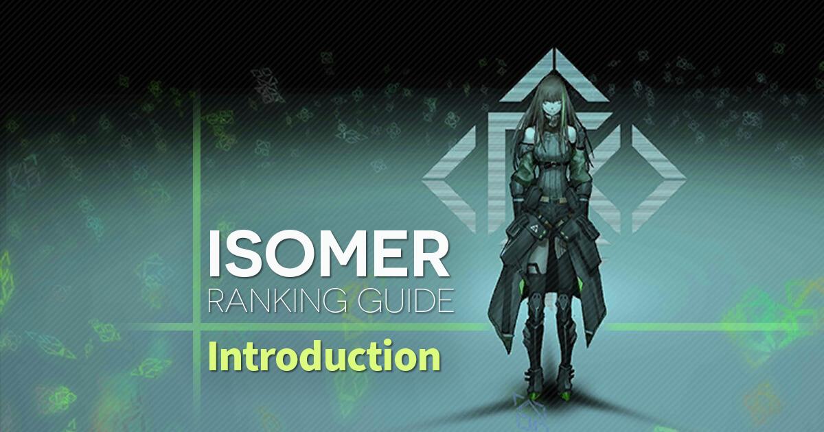 An introduction to Isomer Ranking with links to in-depth guides for the prospective ranker