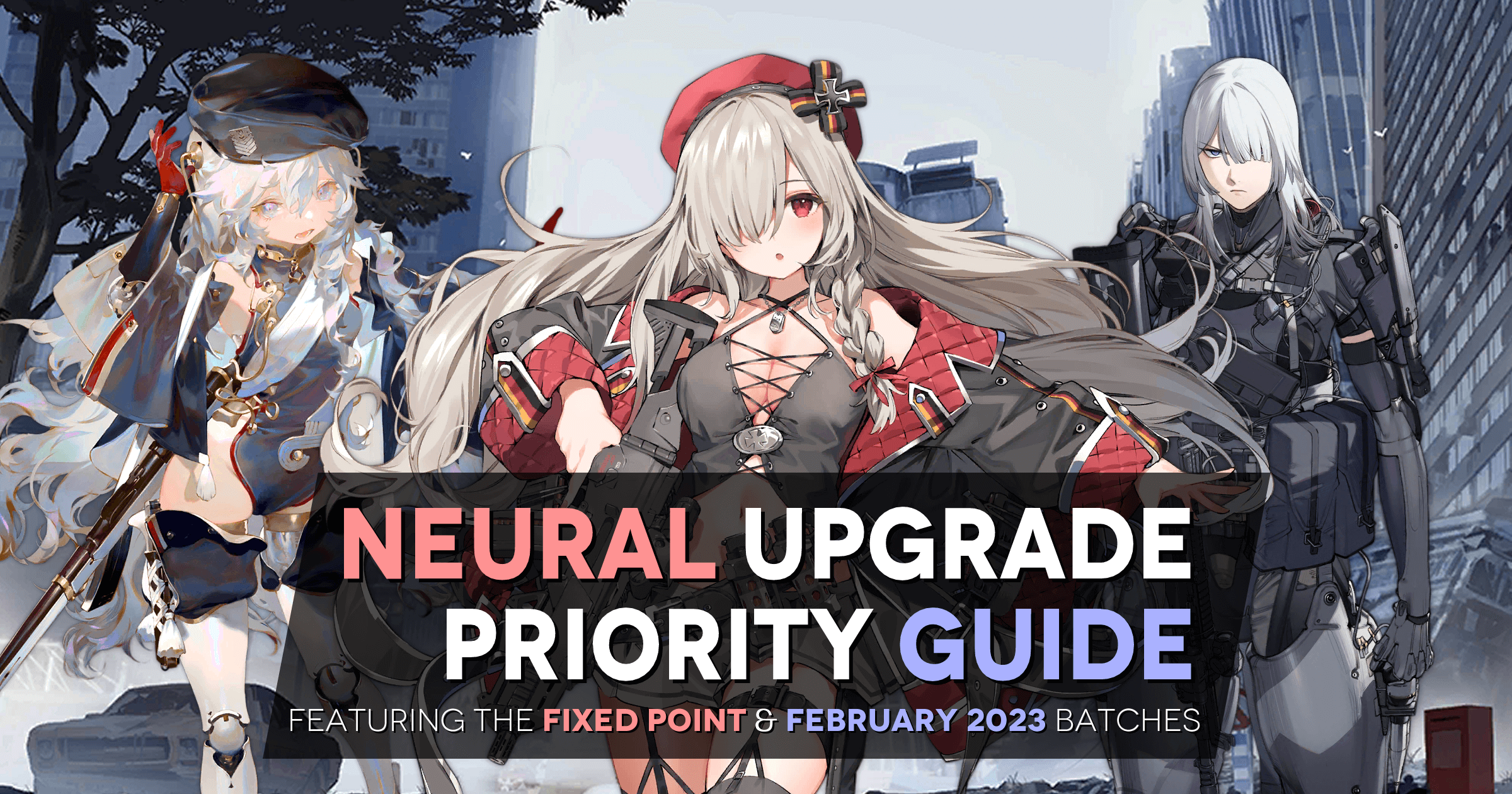 Neural Upgrade Priority Guide featuring the Fixed Point and February 2023 upgrades!
