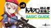 Official banner for Girls' Frontline Beginner Support Guide #6 "Night Battles", featuring 9A-91