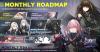 Official Girls' Frontline November Roadmap, featuring the major Singularity story event and the anticipated Dark Labyrinth Costume Re-Supply Gacha.