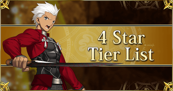 4 Star Tier List Fate Grand Order Wiki Gamepress Images, Photos, Reviews