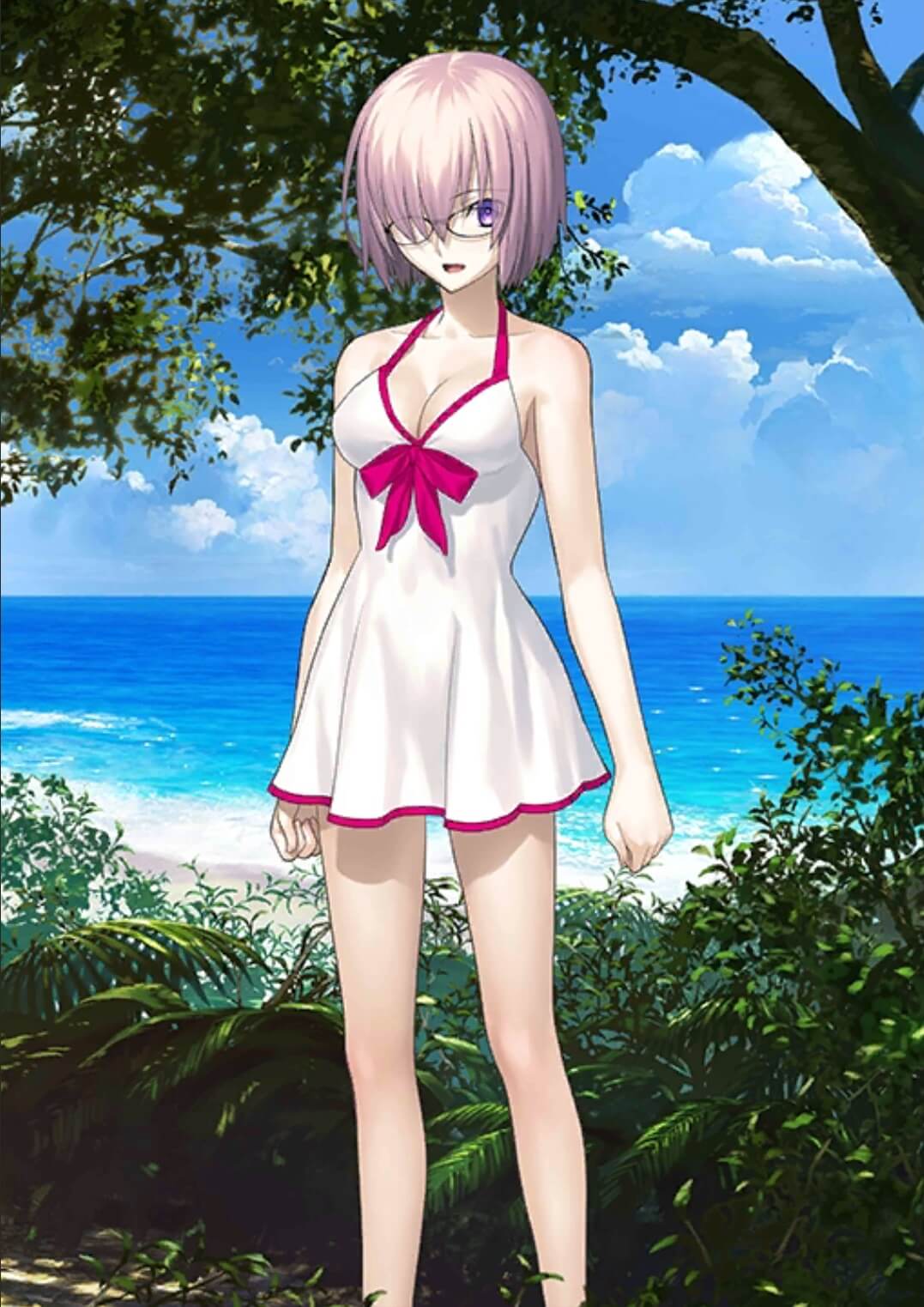 Mash Swimsuit of Everlasting Summer Costume
