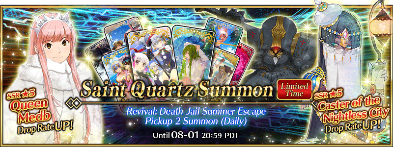 Revival: Death Jail Summer Escape Pickup 2 Summon (Daily)