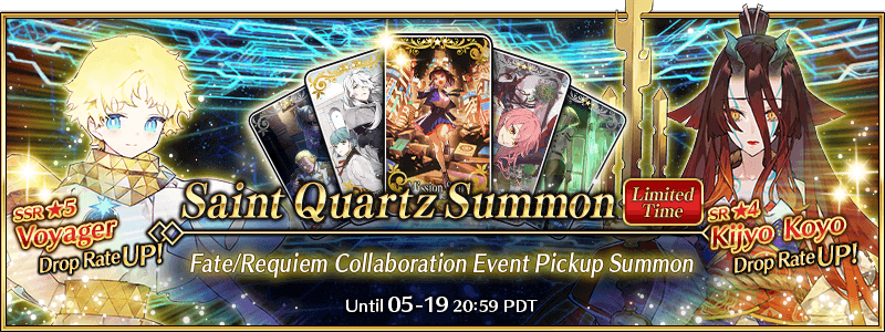Fate/Requiem Collaboration Event Pickup Summon