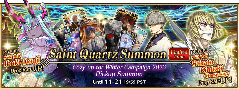 Cozy up for Winter Campaign 2023 Pickup Summon (Daily)