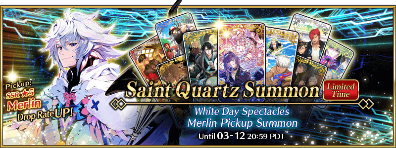 White Day 2024 Spectacles Merlin Pickup Summon