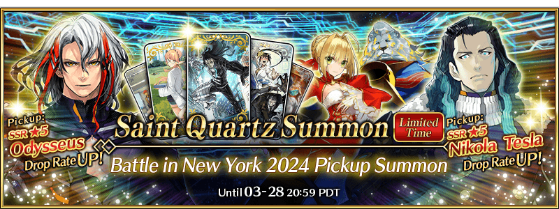 Battle in New York 2024 Pickup Summon (Daily)