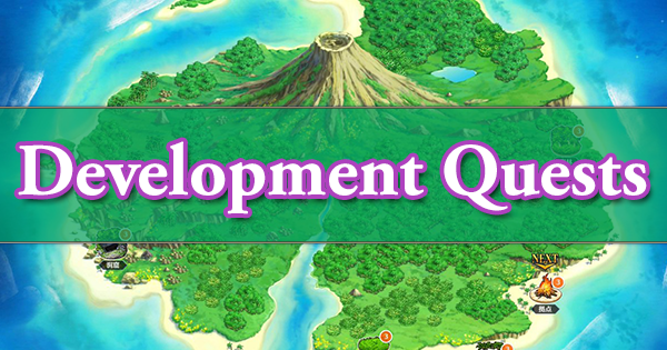 Summer 2018 Development Quests