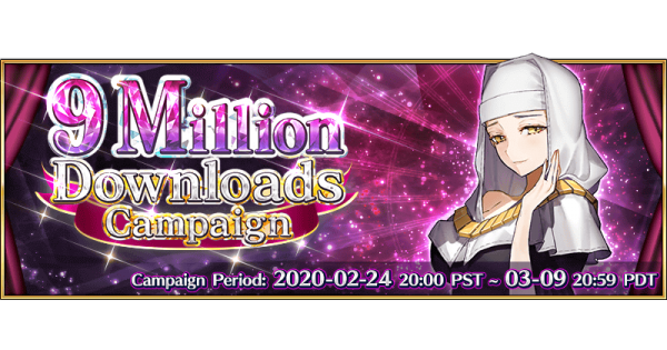 9 Million Downloads Campaign