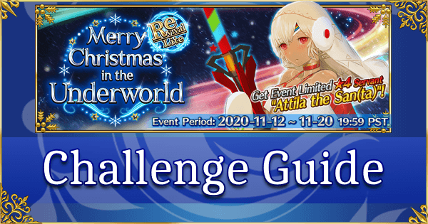 Revival: Christmas 2019 - Challenge Quest Guide: Dance of the Fairies (Lancer Alter, Merlin)