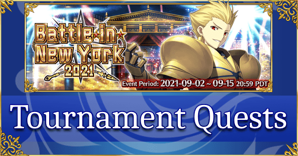 Battle in New York 2021 - Tournament Quests