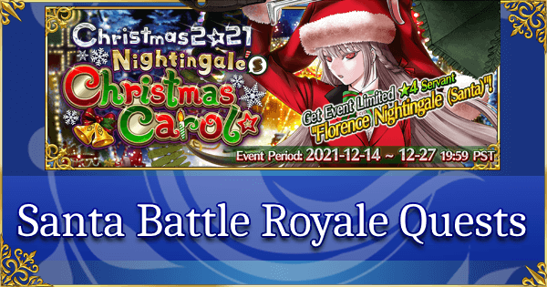 Christmas 2021 - Santa Battle Royale Quests