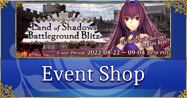 Land of Shadows Battleground Blitz - Event Shop & Planner