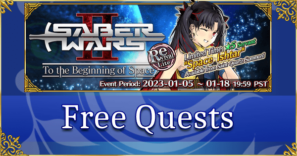 Revival: Saber Wars 2 - Free Quests