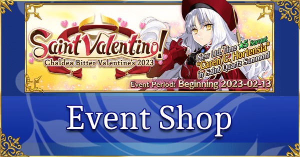 Valentine's 2023 - Event Shop & Planner
