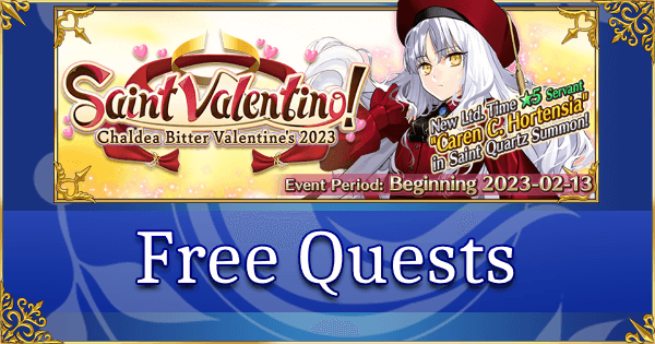 Valentine's 2023 - Free Quests