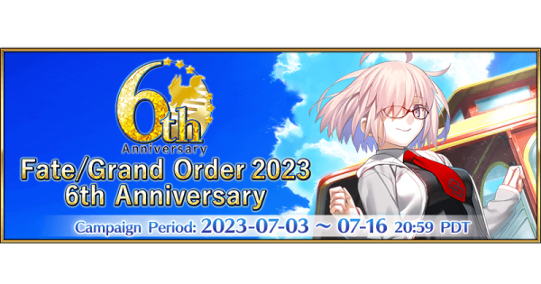 Fate/Grand Order 2023 - 6th Anniversary