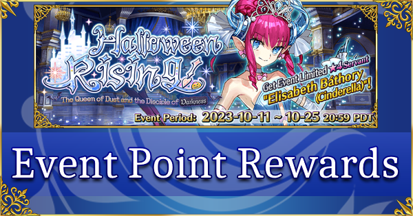 Halloween Rising 2023 - Event Point Rewards